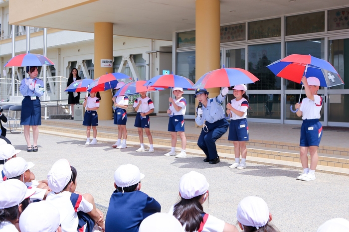 福井 交通安全教室の様子