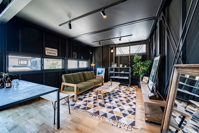 鉄骨を楽しむデイトナハウス