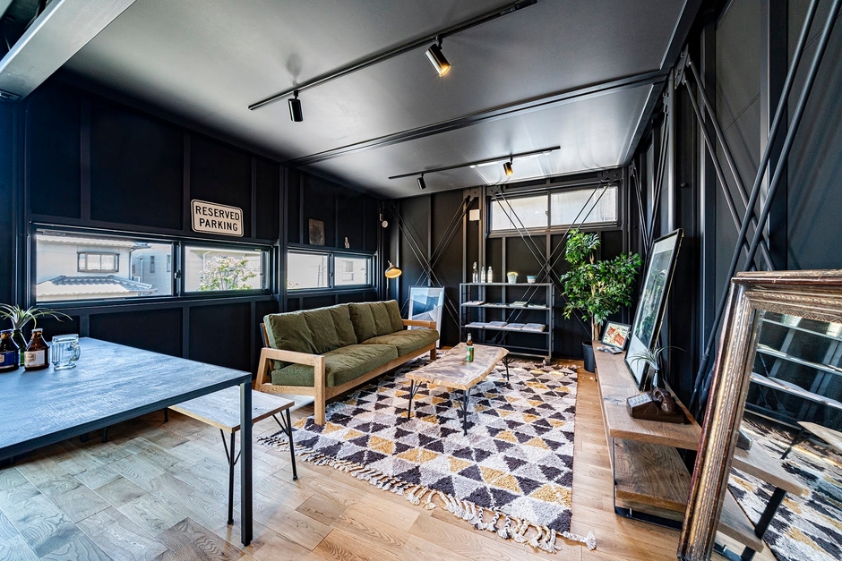 鉄骨を楽しむデイトナハウス