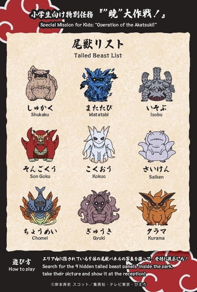 ▲尾獣を見つけ出し、その姿を写真に捉えよ