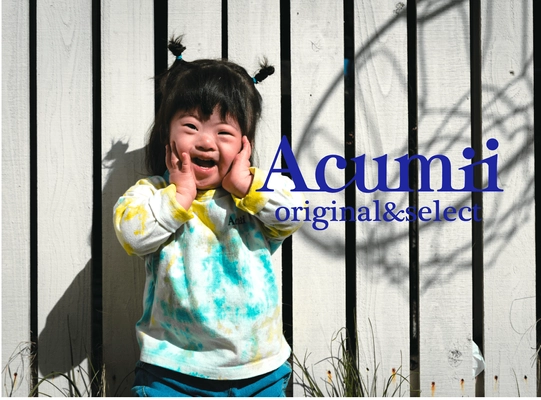 ［3月21日｜世界ダウン症の日］ 人気子供服ブランド【Acumii(アキュミー)】が ダウン症モデルを起用