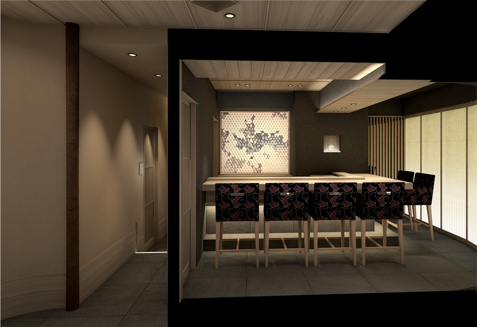 「鮨 銀座おのでら 弟本店」内観イメージ２