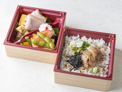 店舗で人気の『旬彩花箱』や『行楽弁当』など