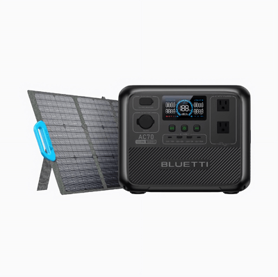 BLUETTI AC70+ソーラーパネルPV120