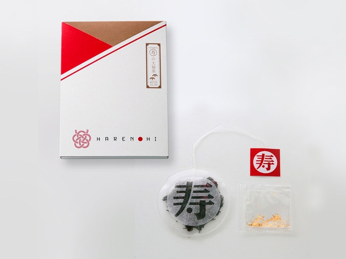 メッセージティーバッグ:寿の大福茶