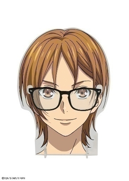 速水ヒロ愛用メガネ+アクリルメガネスタンド