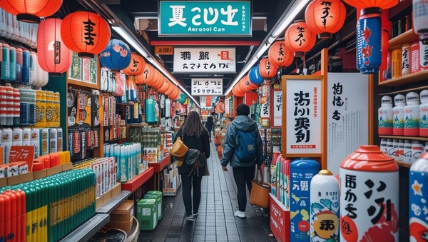 日本のエアゾール缶市場