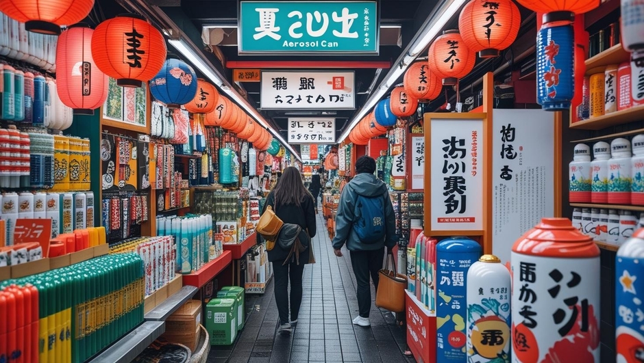 日本のエアゾール缶市場
