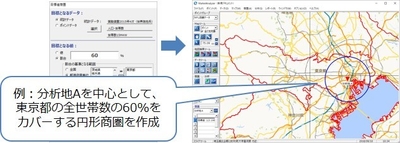 目標値商圏作成機能の拡張
