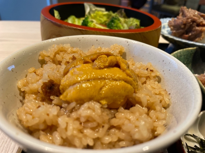 至福の雲丹飯　