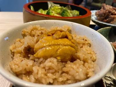 至福の雲丹飯