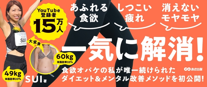 【YouTubeチャンネル登録15万超のシンガーソングランナー・SUIが教える】『10分で心と体が変わる　ズルいランニング』2024年9月26日刊行