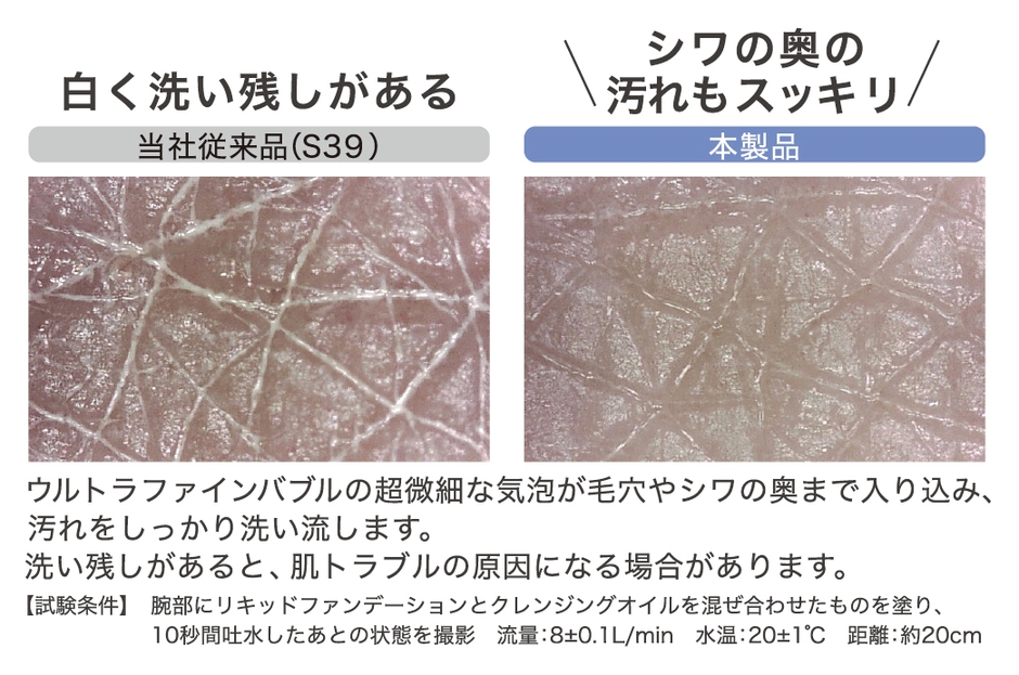 汚れ落ち比較実験