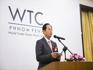 Chea Sophara上級大臣　ご挨拶