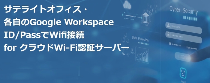 各自のGoogle Workspace ID/PassでWifi接続 for クラウドWi-Fi認証サーバー