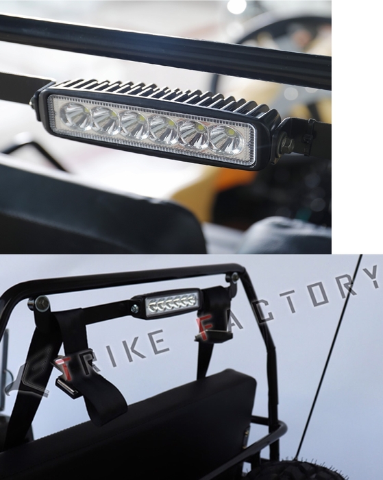 ロールバーに装着できるハイマウントLEDライト