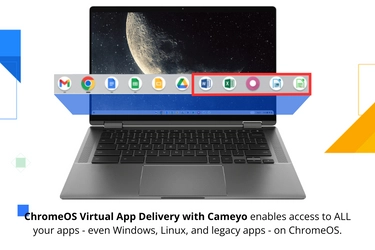 Cameyoと日本国内企業へ Virtual App Delivery サービスを提供開始　 ChromeOS デバイス上でWindowsアプリを実行可能に