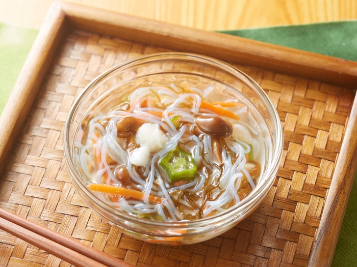 春雨の酢の物（沖縄県産もずく入り）　イメージ画像