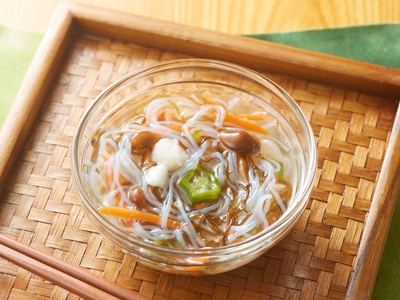 春雨の酢の物(沖縄県産もずく入り) イメージ画像