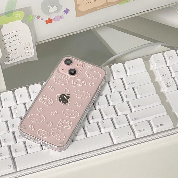 youmalang pattern jell-hard  phone case