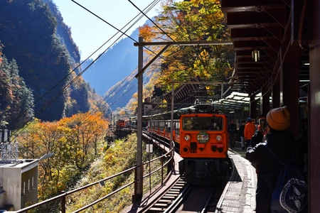 黒部峡谷鉄道　2026年10月1日から全線運行を再開