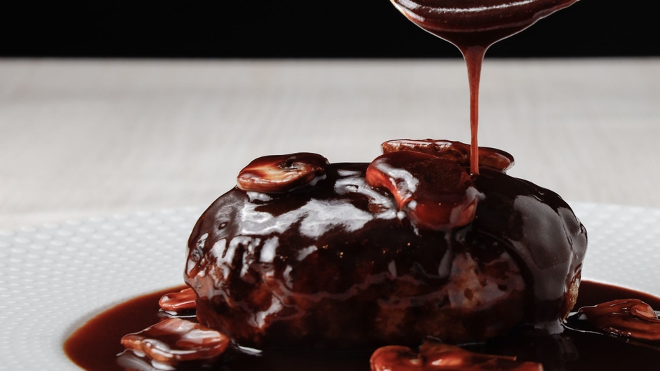 俺のデミグラスソースハンバーグ