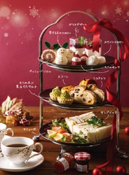 クリスマス女子会やママ会にも◎ クリスマス限定 アフタヌーンティーセット 千里阪急ホテルにて2018年12月1日(土)より販売開始