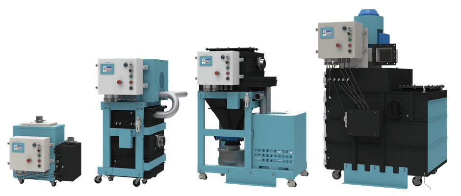 粉塵防爆用集塵機ラインナップ