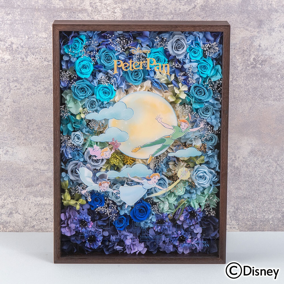 ディズニー フラワーフレームアート「ユー・キャン・フライ」（ピーターパン）_2