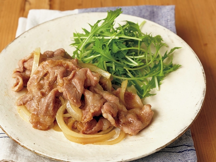 豚肉のしょうが焼き1