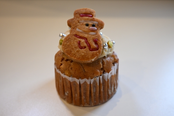 冬のスノーマフィン（アップルシナモン）