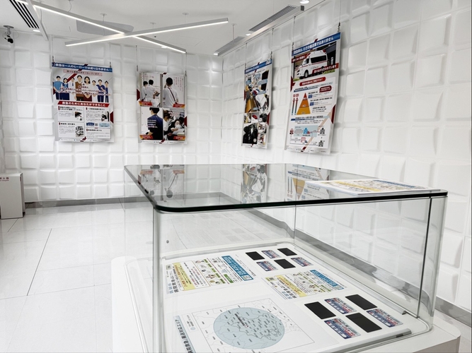 企画展の様子（大阪市北区）