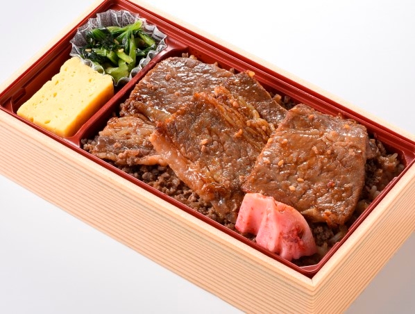 常陸牛厚切りカルビ焼肉弁当