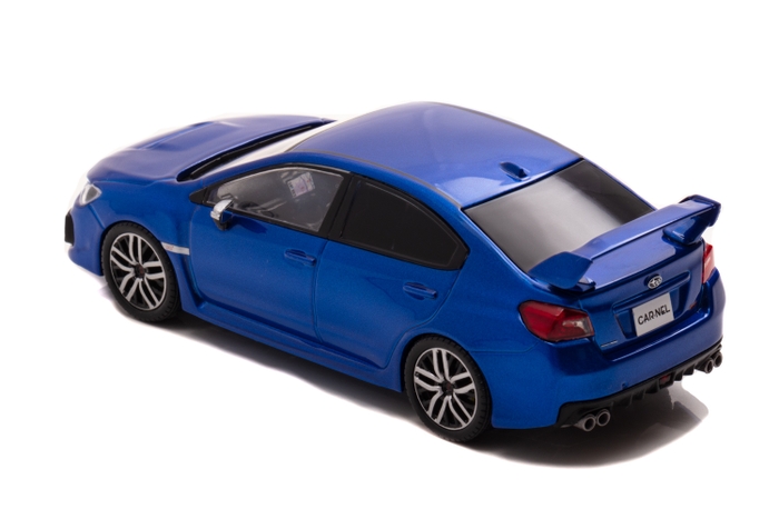 1/43 スバル WRX STI Type S (VAB) 2019 WR Blue Pearl：左後