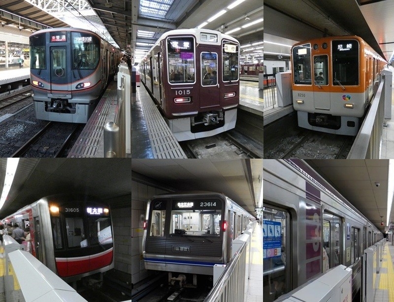 大阪駅・梅田エリアに乗り入れる鉄道
