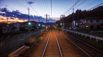 場面写真(叡電もみじのトンネル)