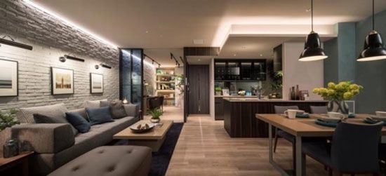 (ジオ神戸中山手通 モデルルーム撮影:フォレスト採用)