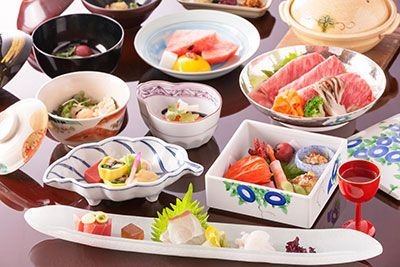 有馬温泉 月光園 ご昼食日帰り招待券 和コース(季節の会席)