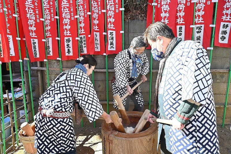<事前案内>北区指定無形民俗文化財「稲付(いねつけ)の餅搗(もちつき)唄(うた)」披露