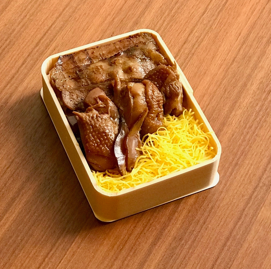 復刻！鶏めし＆豚あみ焼き弁当3
