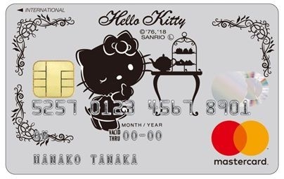 ハローキティカード券面（Mastercard)