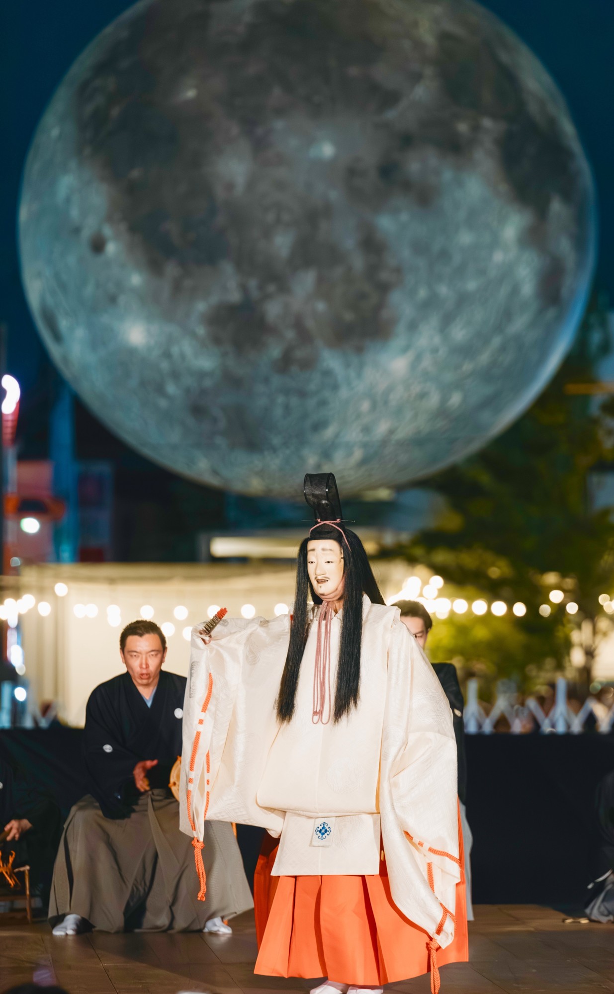 下北沢駅前広場で気軽に能を楽しむ 『THE “能” INムーンアートナイト下北沢』好評につき今年も開催 チケット販売開始