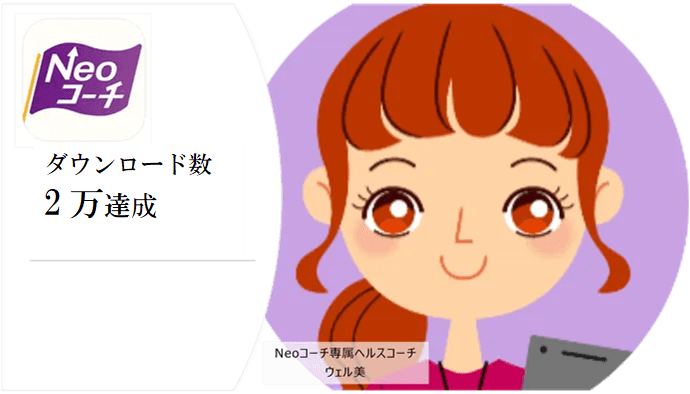 【ネオファースト生命保険株式会社】健診結果改善サポートアプリ「Neoコーチ」 2万ダウンロード達成・期間限定キャンペーンの実施