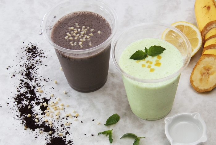 MCTオイルinバナナスムージー バナナ&ミント/バナナ&ココア