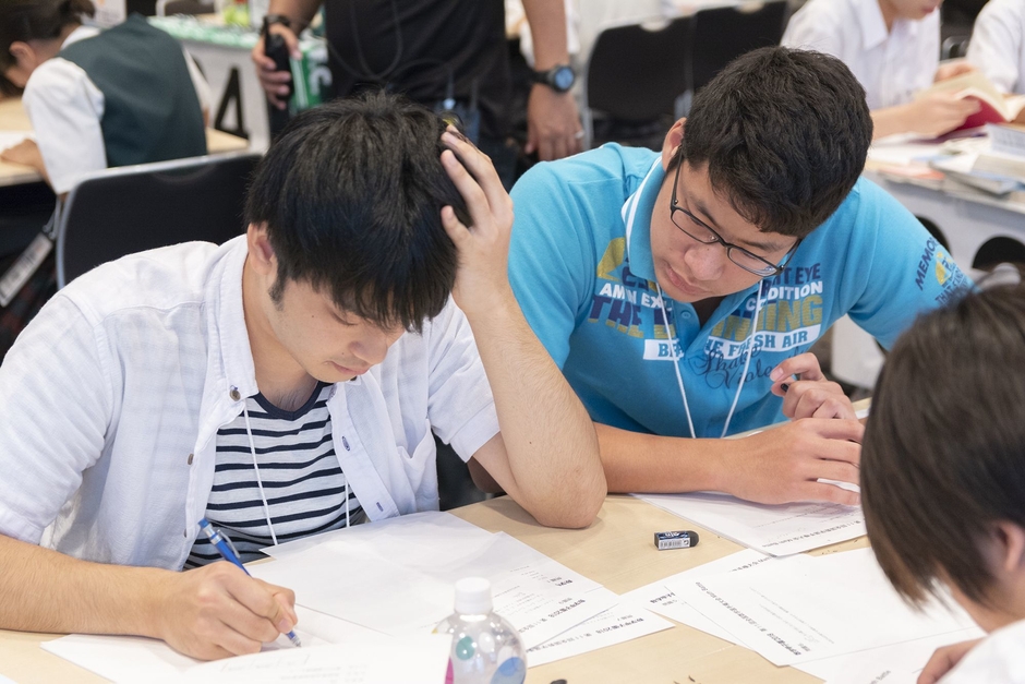 「数学甲子園2018」本選／競技中の様子3