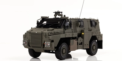 海外邦人救出の為に陸上自衛隊に配備された輸送防護車が 1/43スケール完成品で登場！11月7日から予約受付開始