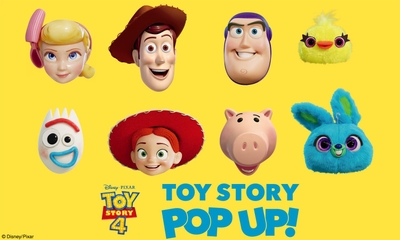 「TOY STORY POP UP!」メインビジュアル