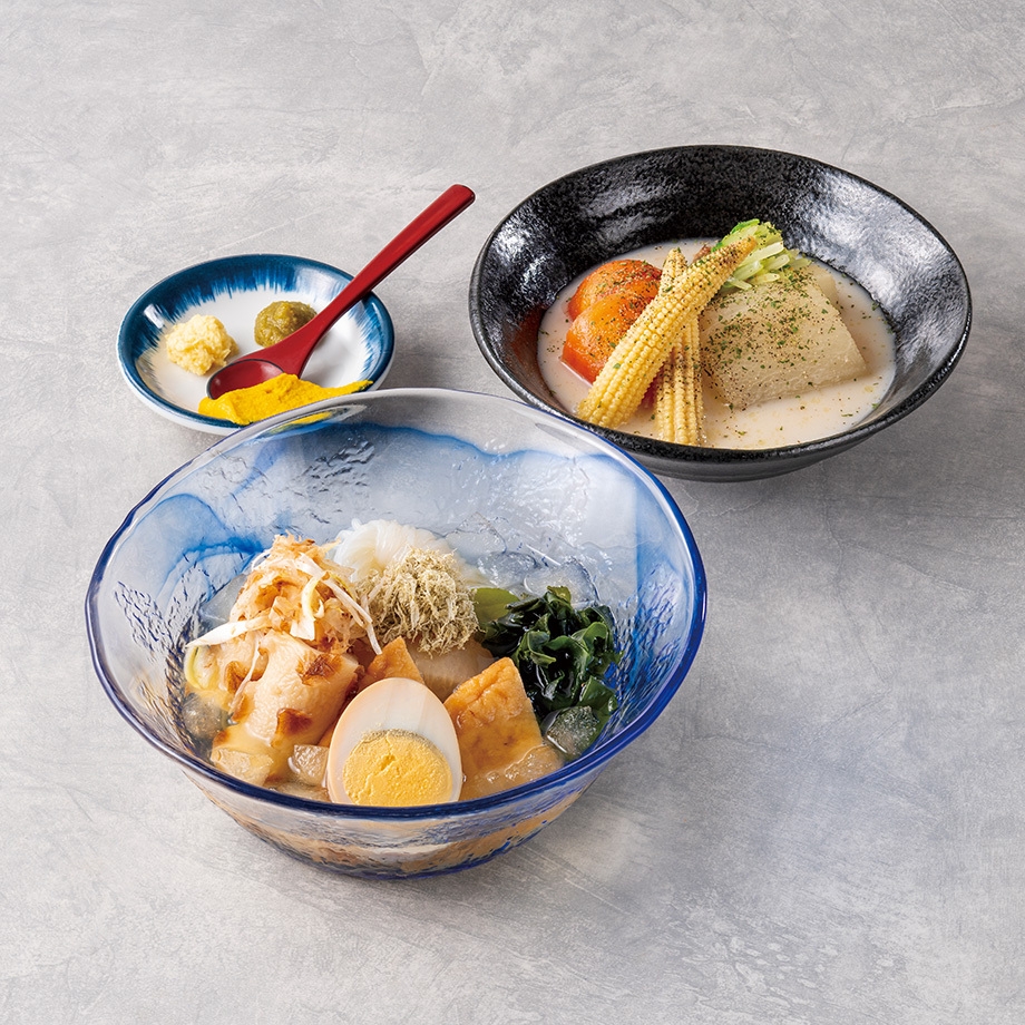 ひんやり おでん屋たけし「冷やしおでん」