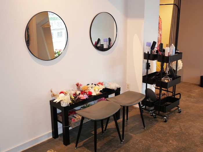 ヘアセットも可能!