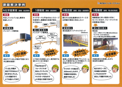 コンテナスロープ(バンステージ)の課題解決事例